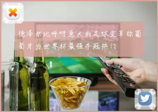 德泽尔比呼吁意大利足球变革称葡萄牙为世界杯最强夺冠热门